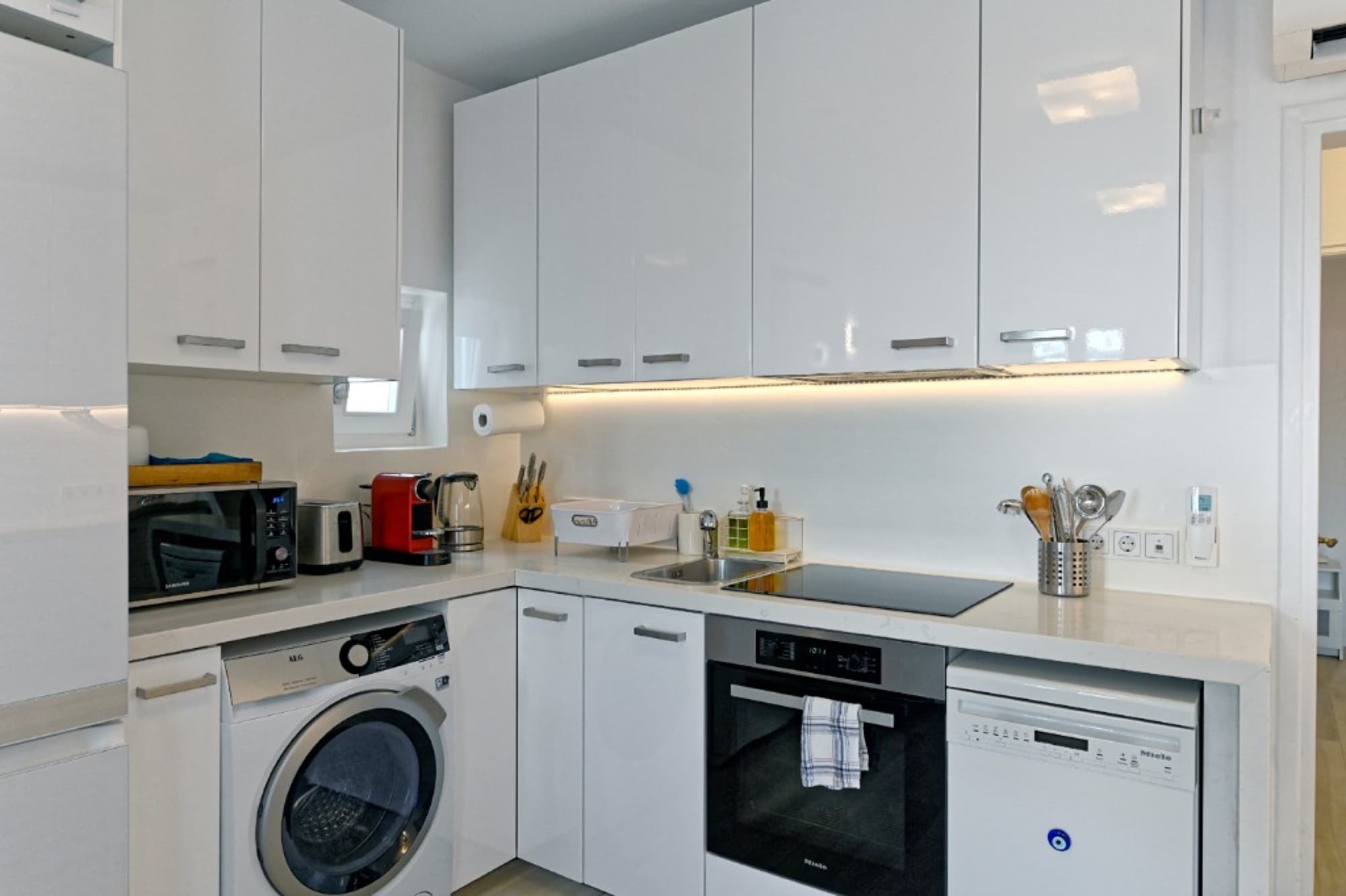 Kitchen at Hedoni Mykonos