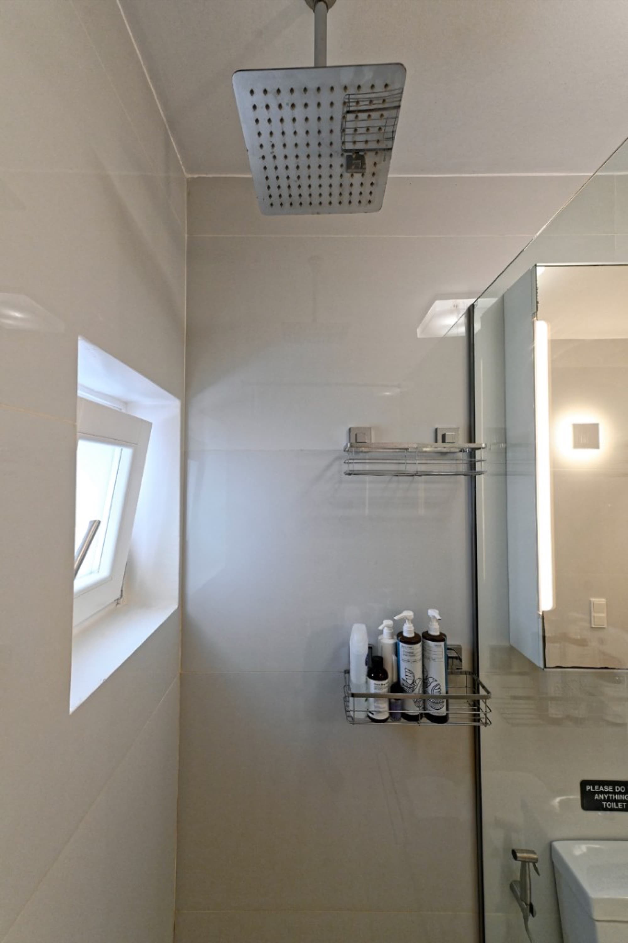 Walk-in shower at Hedoni Mykonos